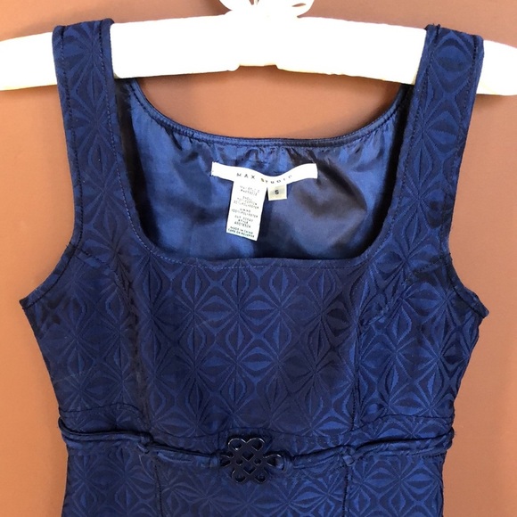 MAX Studio Blue Dress-S - Picture 2 of 12